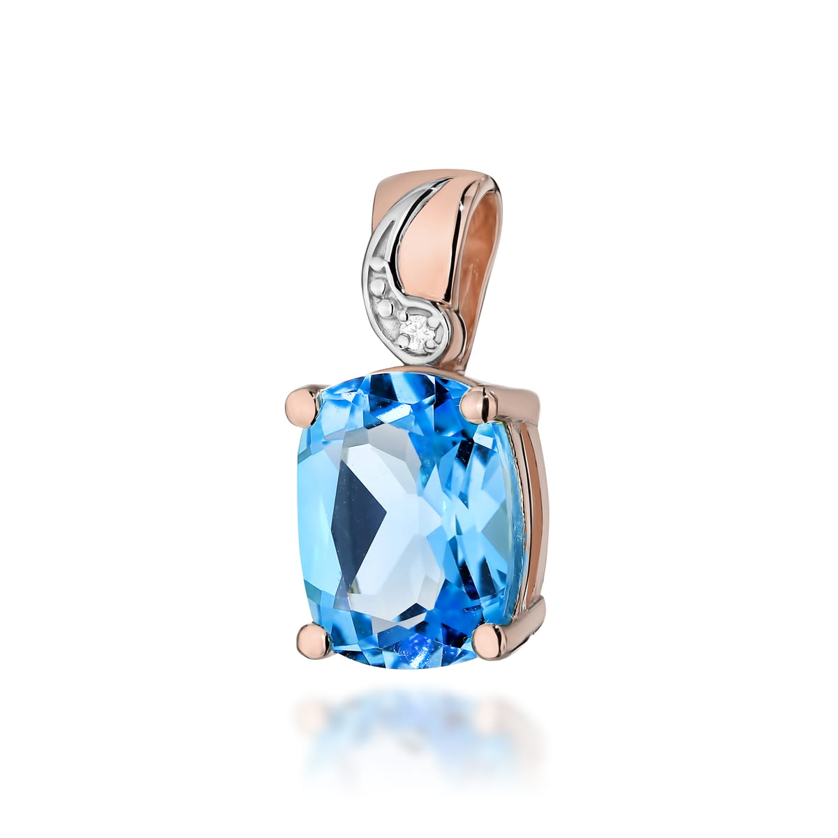 Zawieszka Topaz 2,40ct różowe złoto 1 Zawieszka Z400 Topaz 2