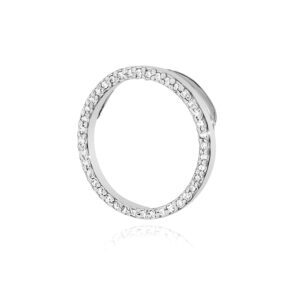 Zawieszka Z442 z diamentami białe złoto Jubiler Kraków BigDIAMOND