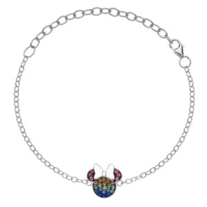 Bransoletka Disney Minnie – srebro 925 – pełen widok
