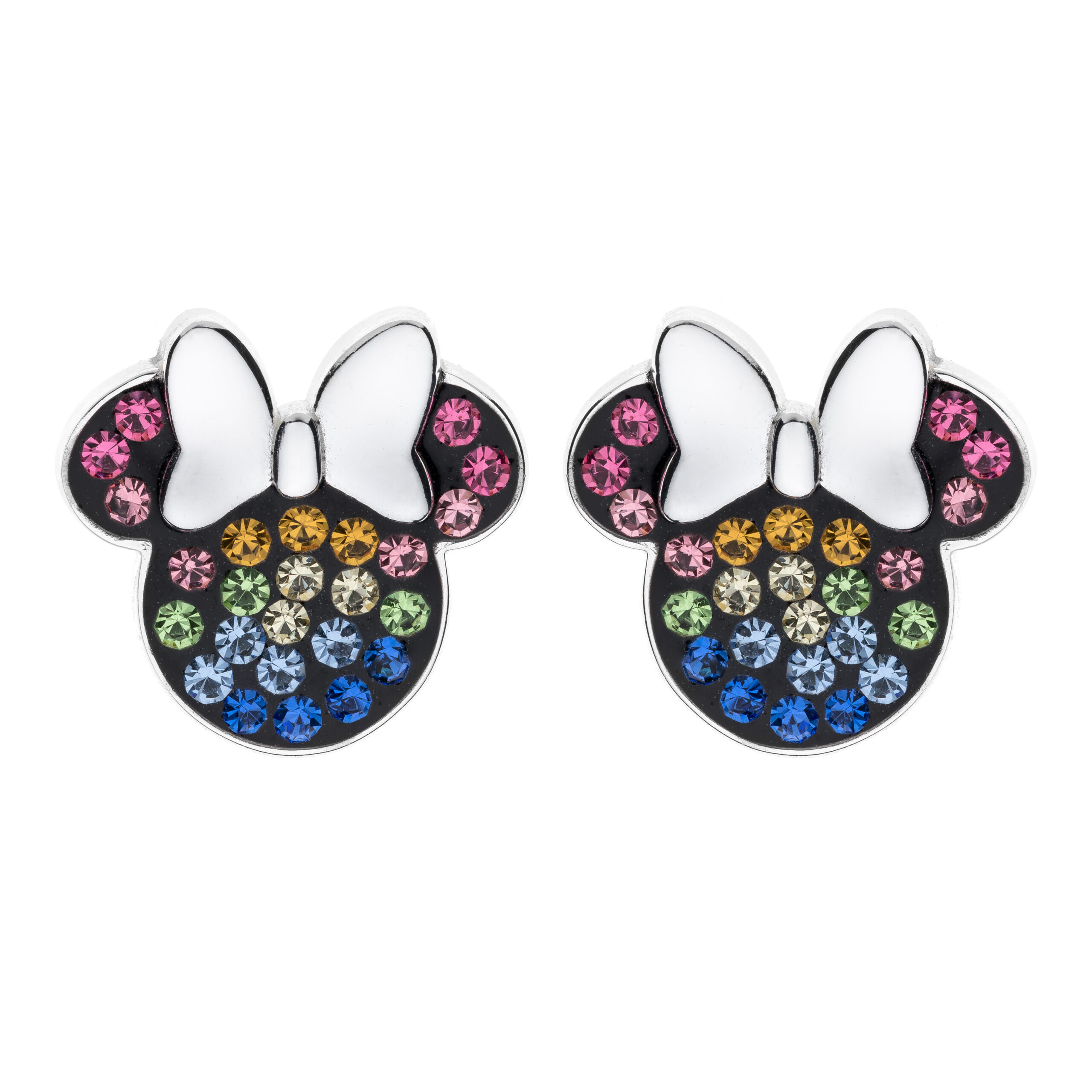 Kolczyki Disney Mickey & Minnie – srebro 925 – wielokolorowe cyrkonie – BigDIAMOND Kraków 4 Kolczyki Disney Mickey Minnie – srebro 925 – BigDIAMOND Kraków