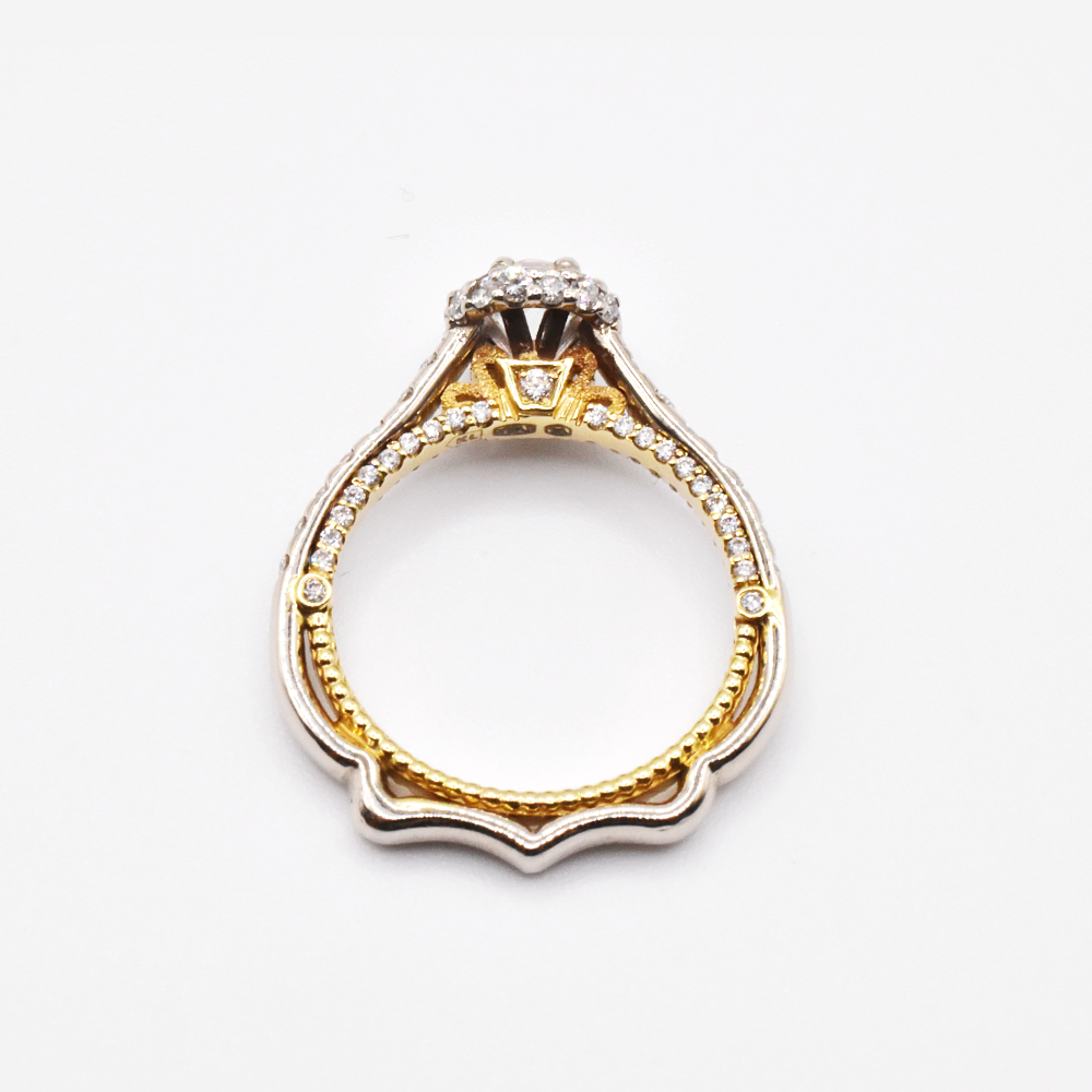 Pierścionek z diamentami – białe i żółte złoto 585 – 1.52ct – BigDIAMOND Jubiler Kraków 4 Ręcznie wykonany pierścionek z diamentami – białe i żółte złoto 585 – 1.52ct – BigDIAMOND Jubiler Kraków